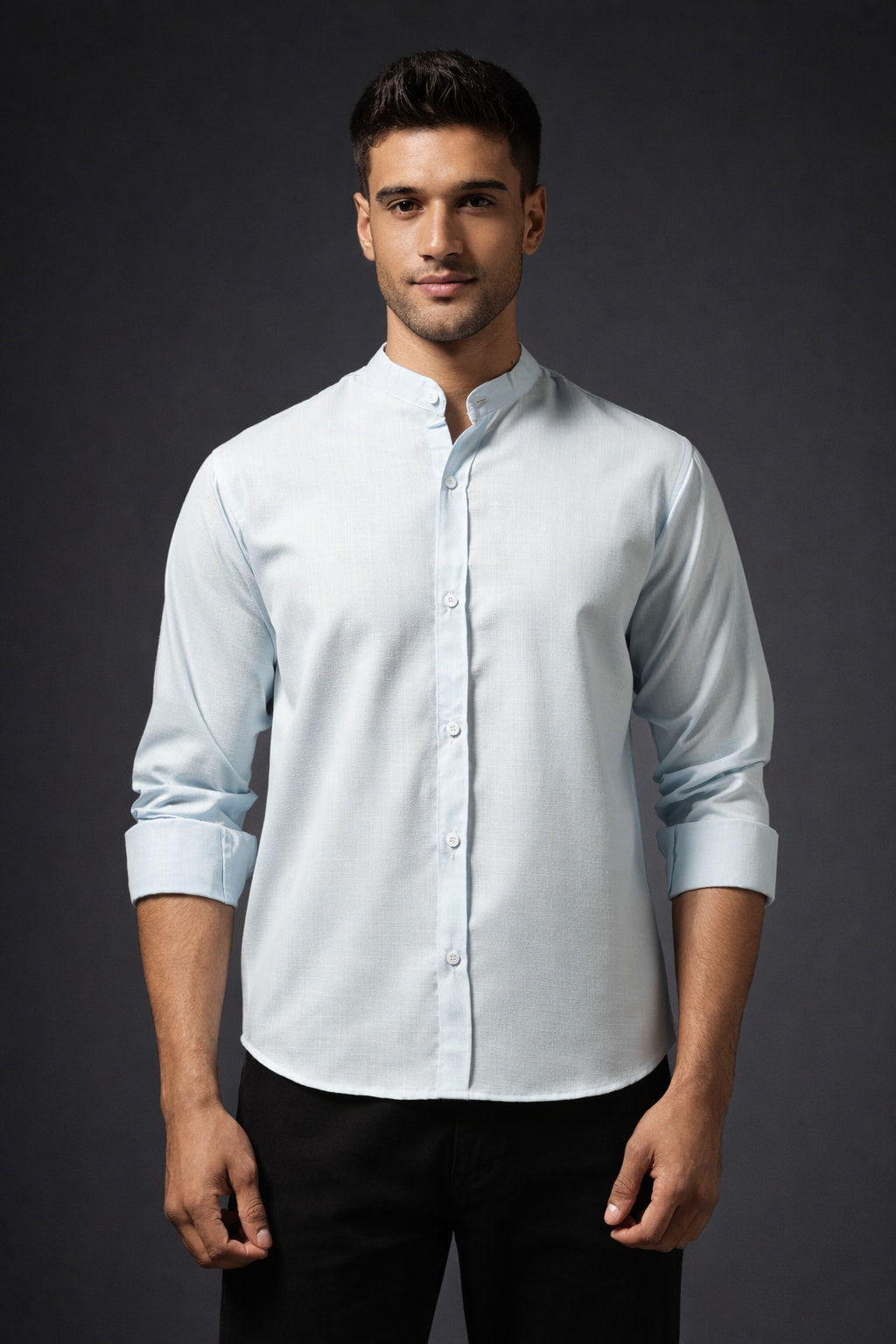 Men’s Light Blue Casual Shirt