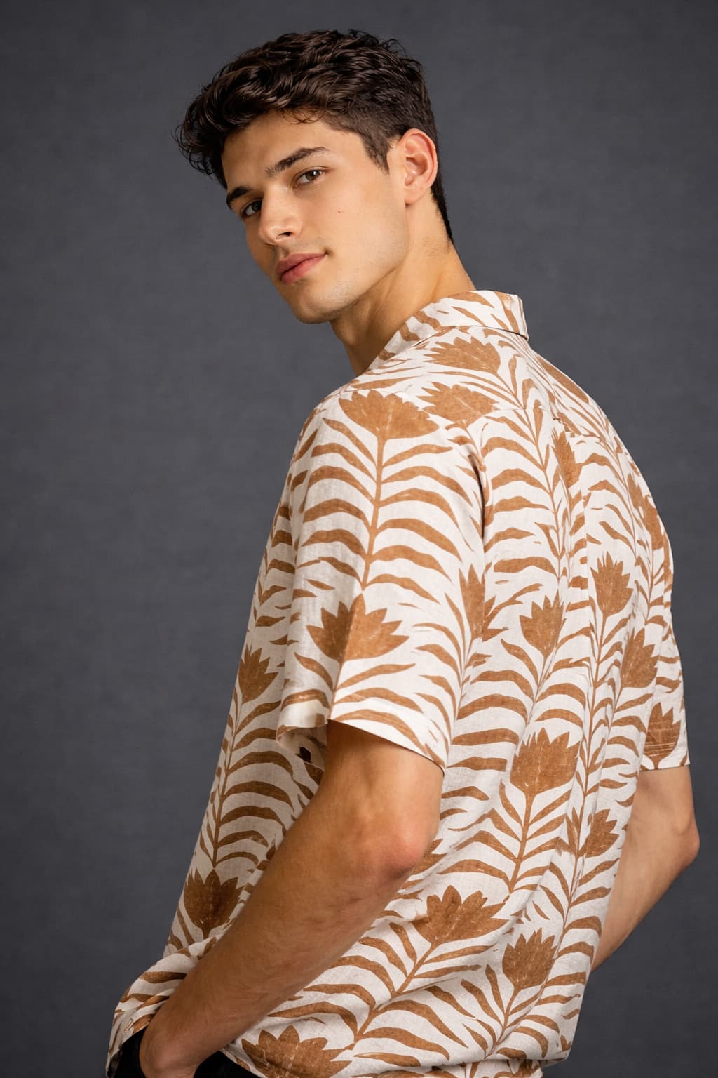 Men’s Printed Summer Casual Shirt