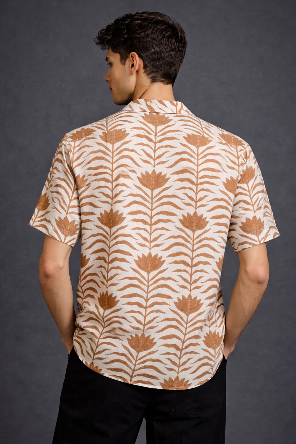 Men’s Printed Summer Casual Shirt
